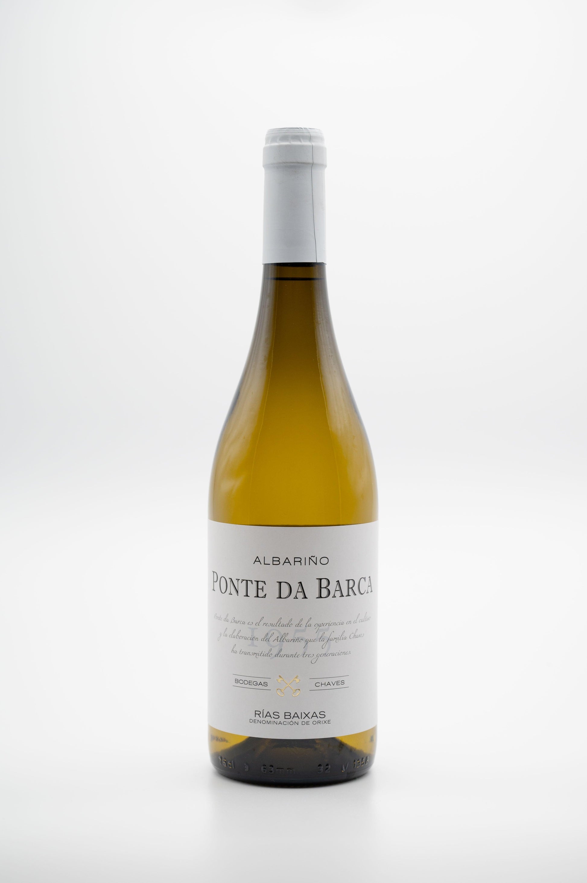 Vino blanco PONTE DE BARCA ALBARIÑO BLANCO - Bravo por el Vino - D.O RIAS BAIXAS